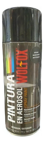 Pintura Aerosol Varios Colores Woolfox Color Plata Metalico