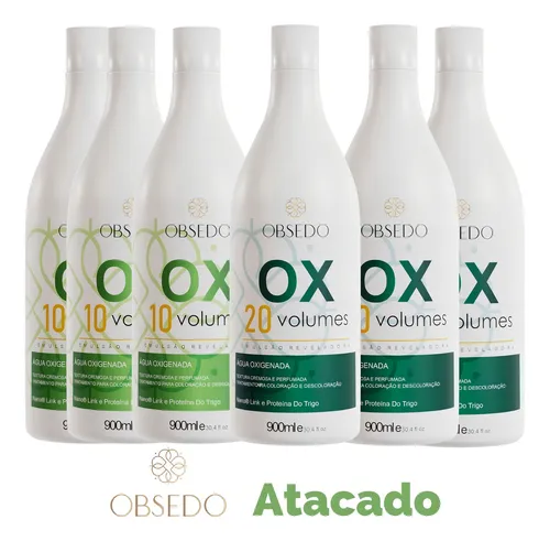 Peróxido de hidrógeno profesional 03 Ox20 + 03 Ox10 - Venta al por mayor Tom 30 VOLÚMENES