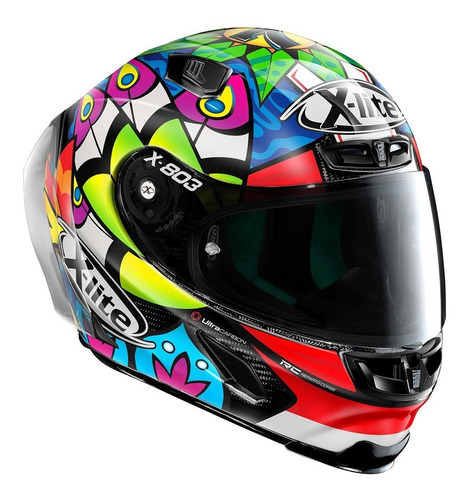 Capacete Carbono X-lite X-803 Rs Chaz Davies Ducati