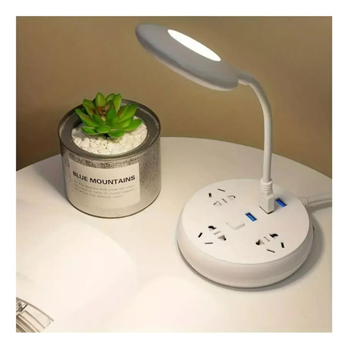 Lámpara Led Usb Luz Portátil Para Escritorio Forma Dona