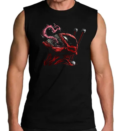 Playera Sin Mangas Gym Deadpool