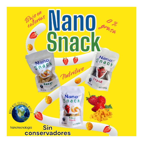 Nano Snack Mango Fresa