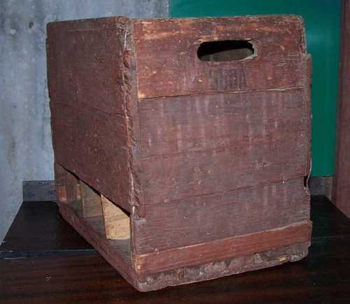 Cajon Soda Antiguo Madera