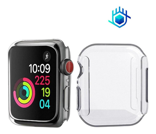 Imagen 6 de 10 de Funda Acrilico Acrigel + Mica Para Apple Watch Rigida Case