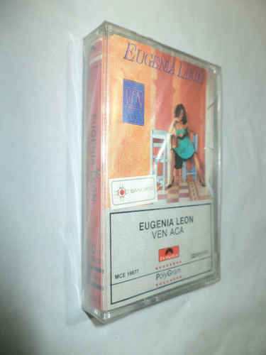 Casete. Ven Acá. Eugenia León. Sellado (Usado)