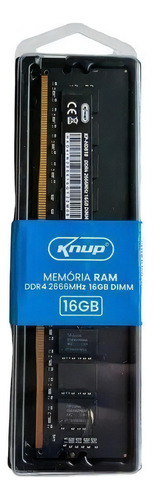 Memória Ram Gamer Ddr4 16gb Desktop 2666mhz Dimm Color Pret