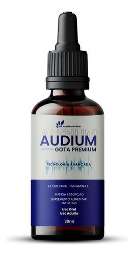 02 Botella Audium Drops - El fin del tinnitus