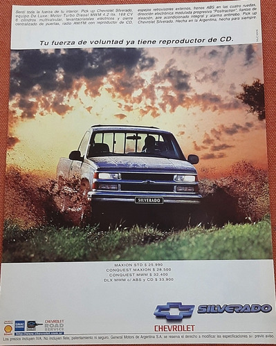 Publicidad Chevrolet Silverado