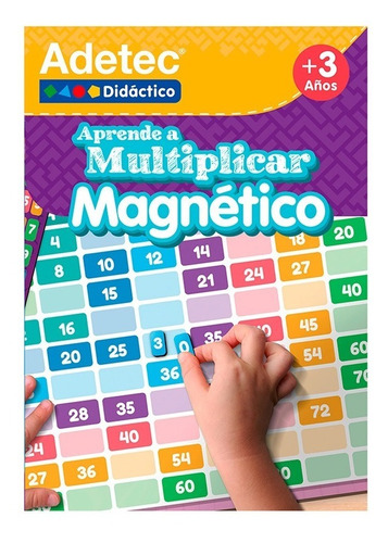 Aprende A Multiplicar Láminas Magnéticas Juega Y Aprende