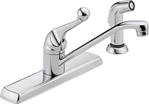 Delta Faucet 420lf Clásico, Una Manija Para Cocina Con Rocia