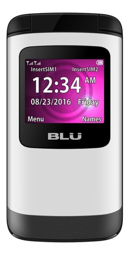 BLU Zoey Flex Dual SIM 32 MB branco 32 MB RAM