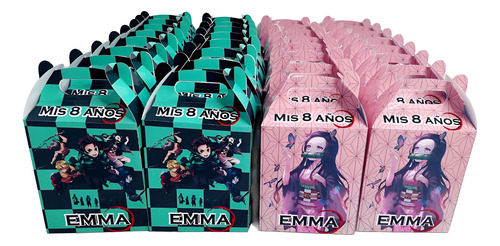 10 Cajas Mc Donald Personalizado Nezuco
