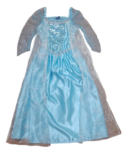 Disfraz Princesa  Elsa Frozen Talla 6-7 Usado Buen Estado 