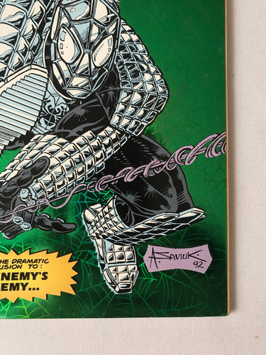 Web Of Spiderman #100 Green Foil Spider Armor Marvel Comics (Usado)
