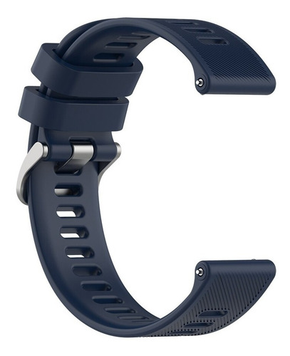 Correa Sport De Silicona Premium Para Galaxy Watch 4 Classic Azul Oscuro