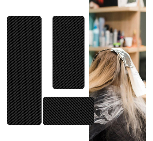 Tablas For Teñir El Cabello, Kit De 3 Balayage Negro