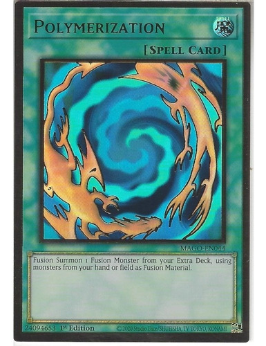 Polymerization - Premium Gold Rare Yugioh!