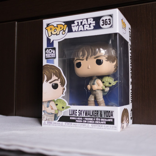 Funko Pop! Luke Skywalker Con Yoda (363