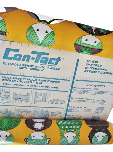 Rollo Papel Autoadhesivo Contact Estampado 45 Cm X 9.60 Mts Estampado Mujeres