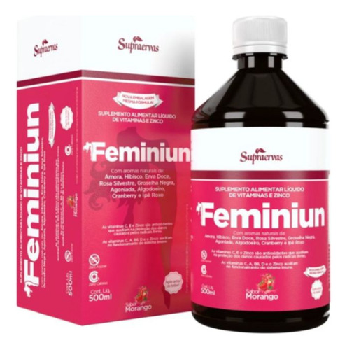 Chá Feminiun 500ml Supraervas