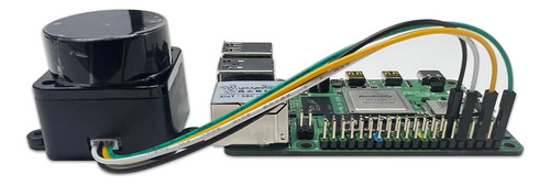 Fhl-ld19 Kit De Sensor De Distancia Lidar 2d De 360 Grados,
