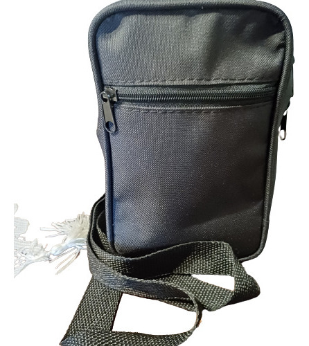 Morral Cartera Riñonera Bolso Urbano Cruzado Negro Unisex 