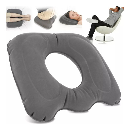 Cojín De Asiento Inflable Almohada Inflable 18 D