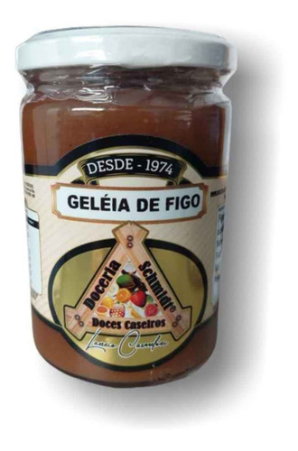 Pote De Geleia De Figo Especial Caipira - Engenheiro Schmitd