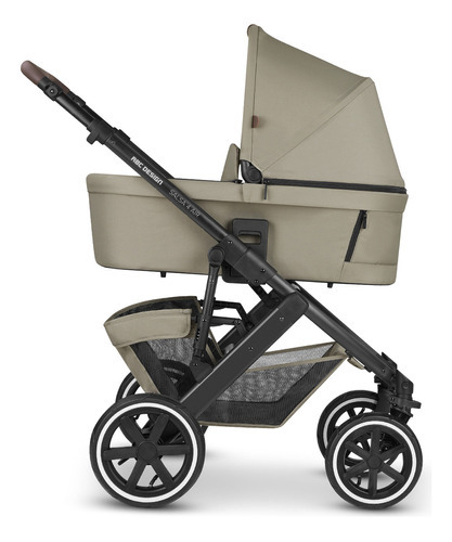 Carrinho Bebê Passeio Moisés Fechamento Simplificado Salsa 4 Cor Verde