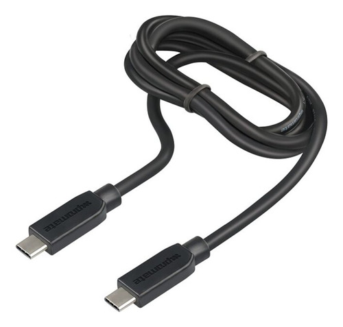 Cable Usb 3.1 Tipo Ca C Color Negro