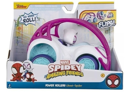 Marvel Spidey Amazing Friends Power Rollers Ghost Spider