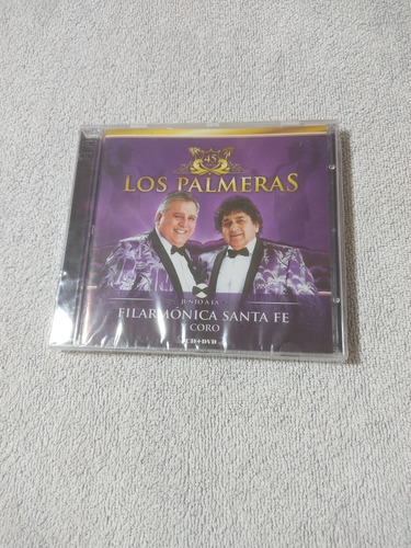 Los Palmeras Junto A La Filarmónica Santa Fe Y Coro Cd + Dvd