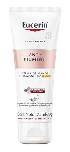 Eucerin Anti-pigment Crema De Manos Anti Manchas 73 Grs
