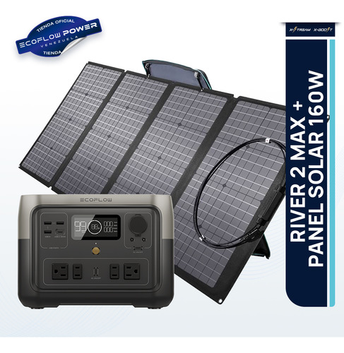 Ecoflow River 2 Max + Panel Solar 160 Watts