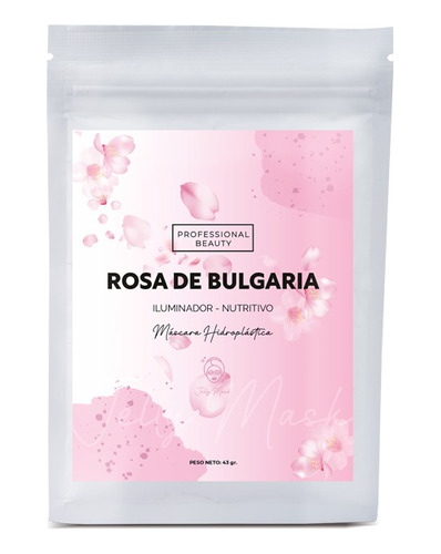 Jelly Mask - Mascarilla Hidroplástica - Rosa De Bulgaria