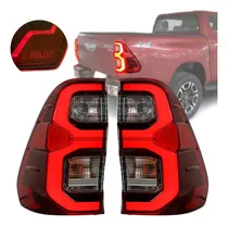 Comprar Par De Faroles Bicolor Hilux Srv 2021 2022 2023 Acrílico Led