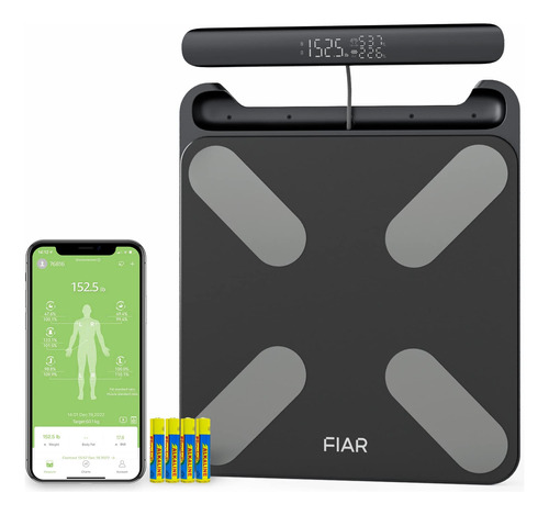 Fiar Bascula Inteligente De Grasa Corporal: Basculas De Peso