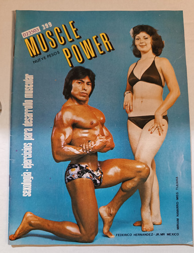 Revista Muscle Power # 399 Miss Tijuana Miriam Navarro