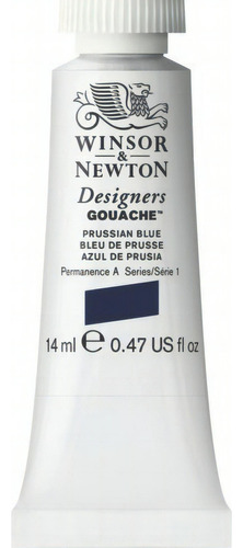 Gouache Winsor & Newton 14ml - Color Azul De Prusia