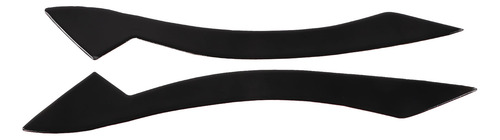 1 Par De Fundas Para Faros Delanteros Con Borde Negro Brilla