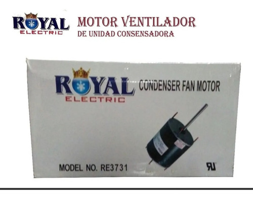 Motor Ventilador Ac 3/4 Hp Un Solo Eje 1/2 220v 4,7 Amp 10mf