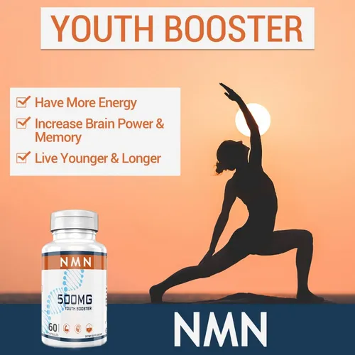 Suplemento Nmn Livemax 500mg 2 Pack