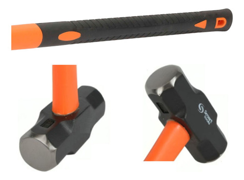 Combo De Acero Smart Tools - 10 Lbs M. Fibra Vidrio