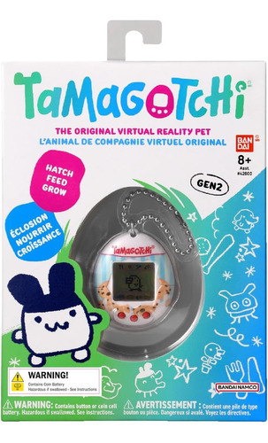 Tamagotchi Mascota Virtual Gen 2 Leche Y Galletas Premium Color Multicolor