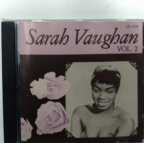 Sarah Vaughan- Volumen 2- Cd, Brasil
