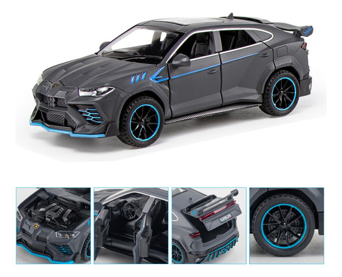 Miniatura Metálica Del Lamborghini Urus Premium Suv 2023 [u]