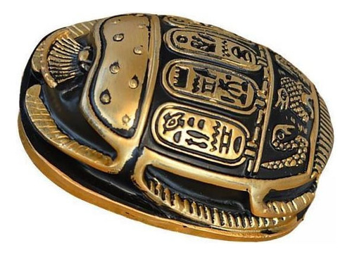 2 Adornos De Escarabajo De Amuleto Egipcio Clásico For Vivi