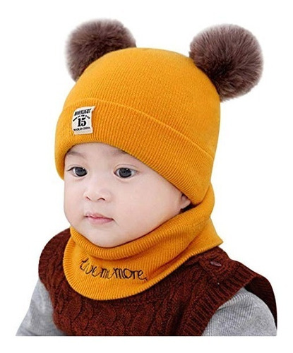 Set Gorrito + Cuello Para Bebe-niños, Invierno X 10 Unidades