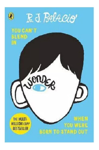 Wonder, de R. J. Palacio. Editorial TRANSWORLD PUBLISHERS en inglés