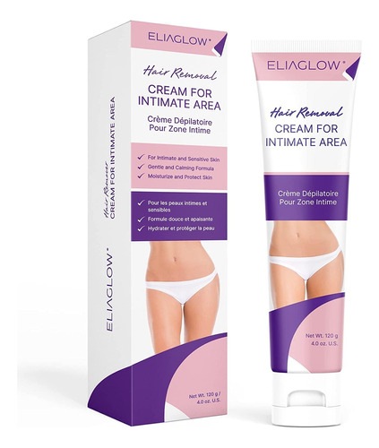 Eliaglow - Crema Depiladora De Area Intima/privada Para Muje